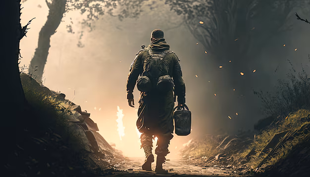 imagem voltando para casa e desitindo da aventura